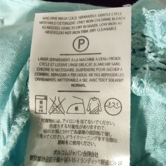 Volcom Size Small Cami Pale Mint Colour - Picture 10 of 11